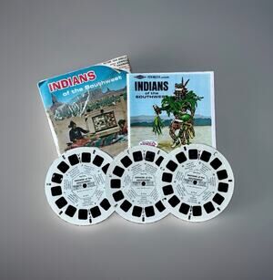 Vintage Sawyer’s View-Master Indians of the Southwest Complete 3 Reels Booklet